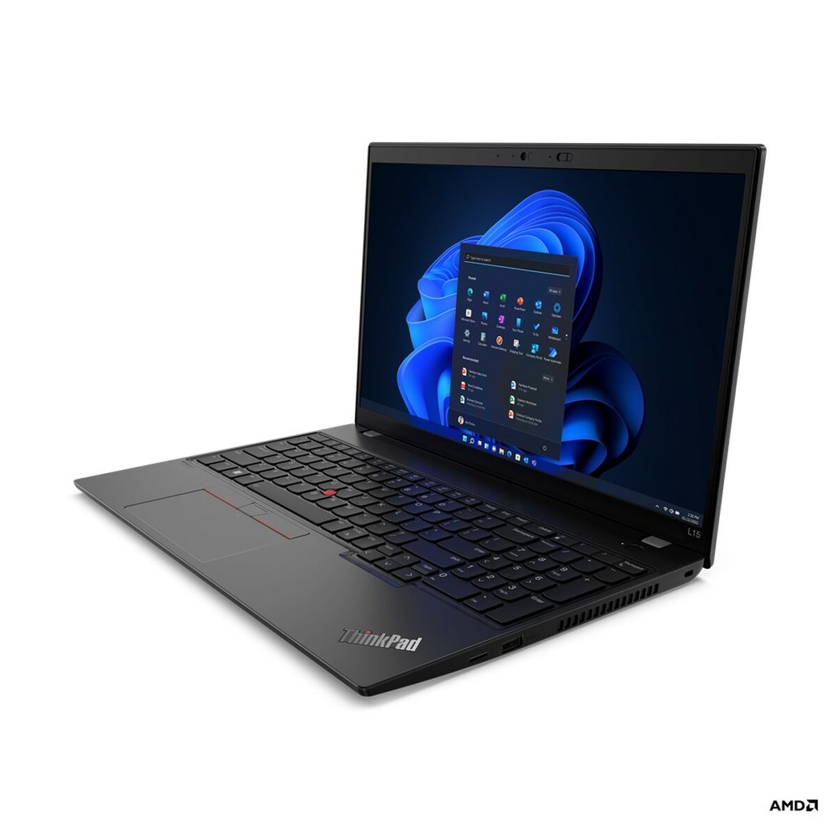 Laptop Lenovo ThinkPad L15 15,6" Ryzen 5 PRO 5675U 8 GB RAM 512 GB SSD Qwerty US" - Afbeelding 3