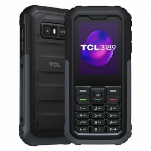 Mobiele Telefoon voor Bejaarden TCL 3189 2,4" Grijs Zwart/Gris