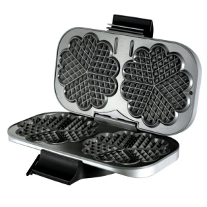 Unold 48241 wafelijzer 2 wafel(s) 1300 W Zwart, Zilver