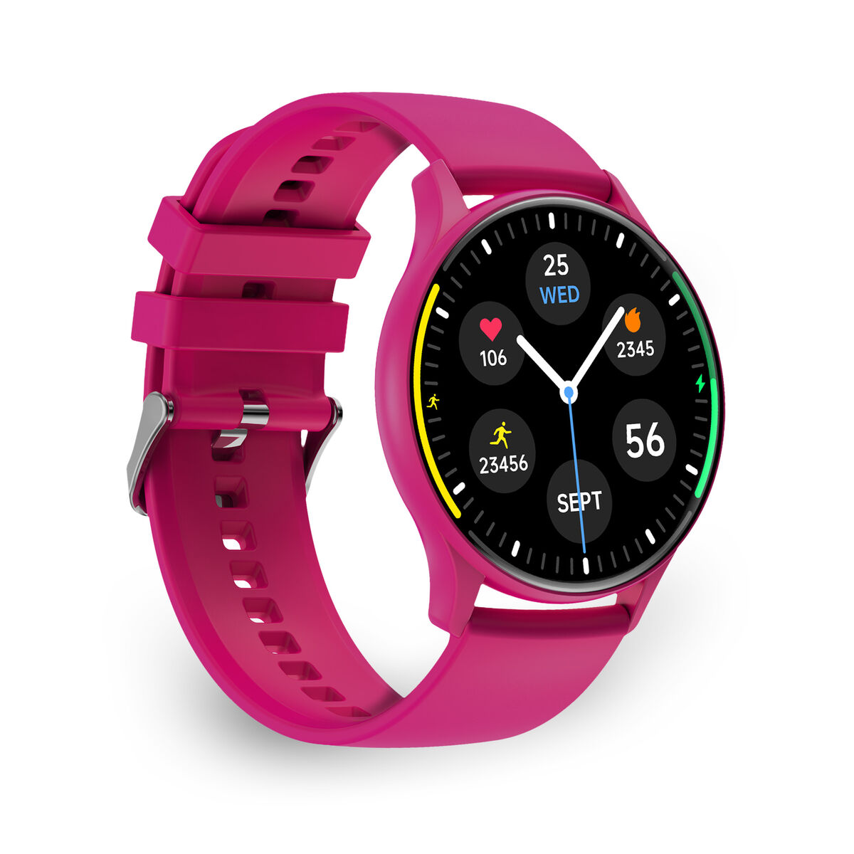 Smartwatch KSIX Core 1,43" Fuchsia - Afbeelding 4