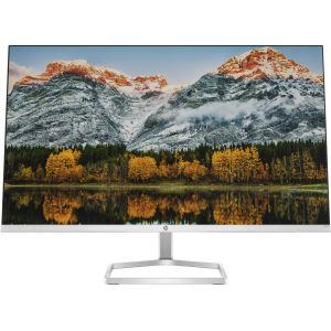 HP M27fw computer monitor 68,6 cm (27") 1920 x 1080 Pixels Full HD Zilver, Wit
