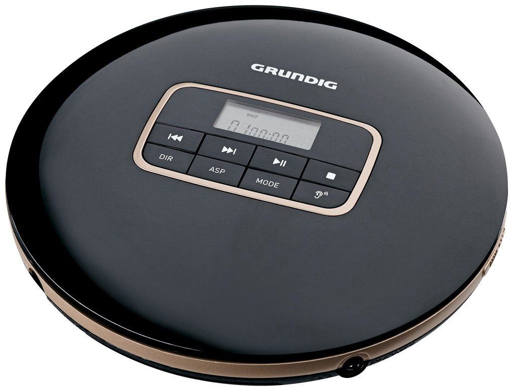 Grundig GCP1010 cd-speler Persoonlijke cd-speler Zwart