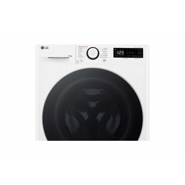 LG XXL Smart Was-droogcombinatie F4DR6009A1W 9KG / 6KG 1400 RPM - Afbeelding 2