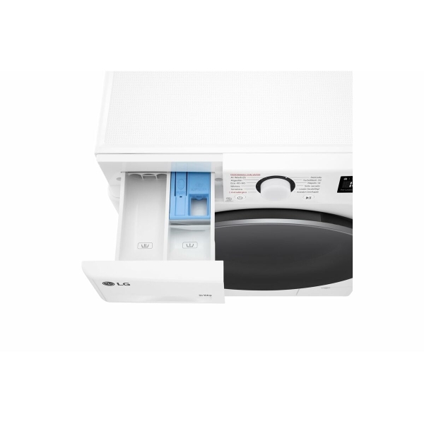 LG XXL Smart Was-droogcombinatie F4DR6009A1W 9KG / 6KG 1400 RPM - Afbeelding 4
