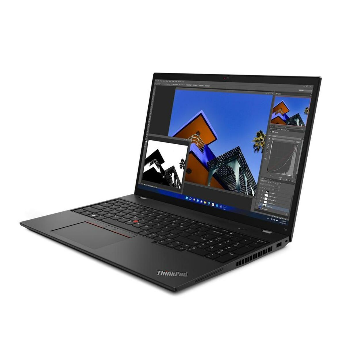 Laptop Lenovo ThinkPad T16 16" AMD Ryzen 7 PRO 6850U 16 GB RAM 512 GB SSD Qwerty US - Afbeelding 3