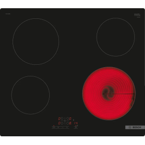 Bosch Serie 4 PKE611BB2E kookplaat Zwart Ingebouwd 60 cm Keramisch 0 zone(s)
