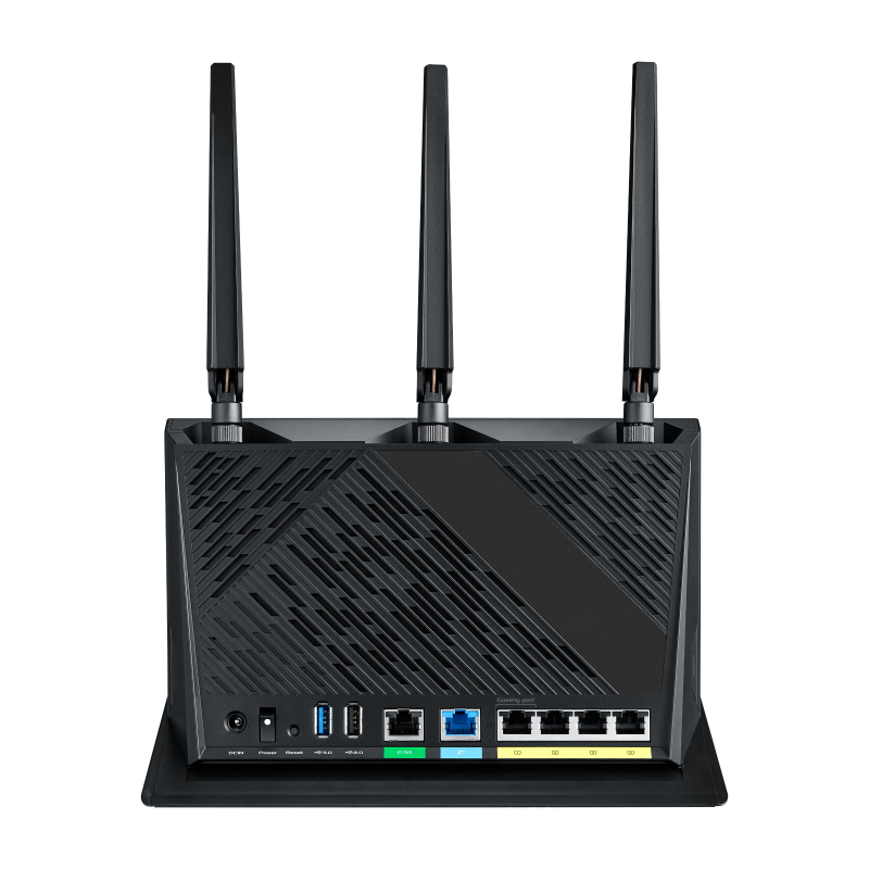 ASUS RT-AX86U Pro draadloze router Gigabit Ethernet Dual-band (2.4 GHz / 5 GHz) Zwart - Afbeelding 2