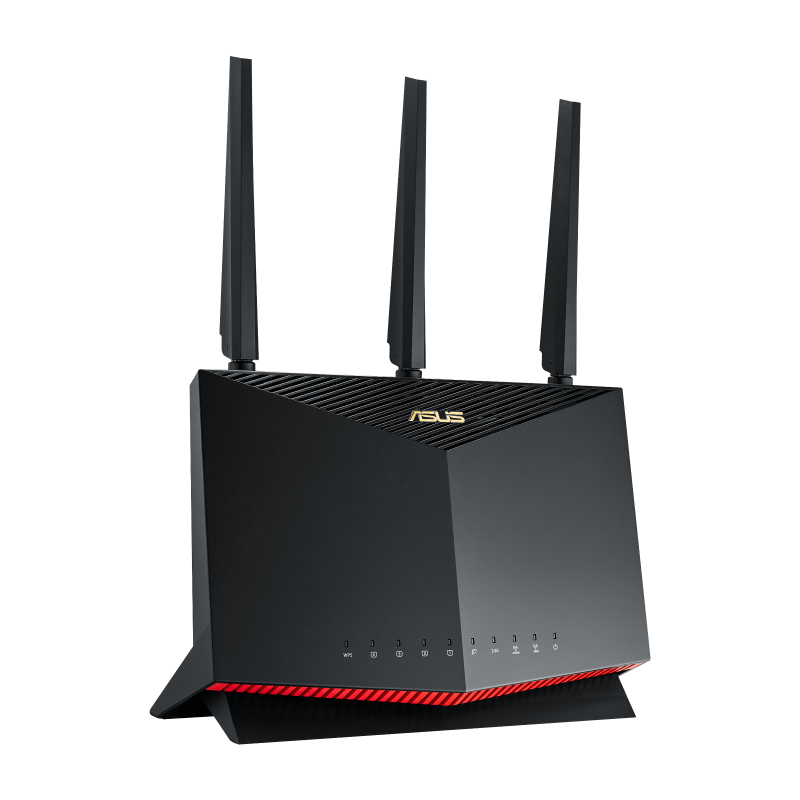ASUS RT-AX86U Pro draadloze router Gigabit Ethernet Dual-band (2.4 GHz / 5 GHz) Zwart - Afbeelding 3
