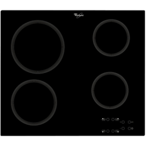 Whirlpool AKT 801/NE Zwart Ingebouwd 58 cm Inductiekookplaat zones 4 zone(s)