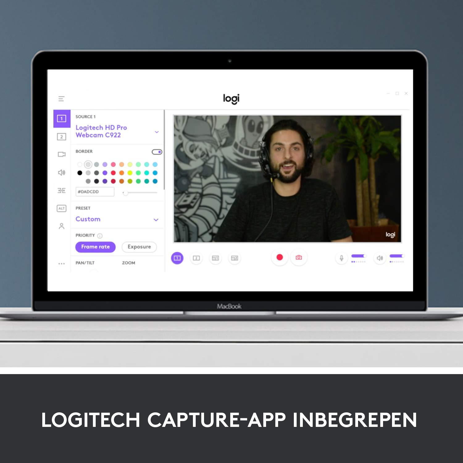 Logitech Hd Pro C920 webcam 3 MP 1920 x 1080 Pixels USB 2.0 Zwart - Afbeelding 7