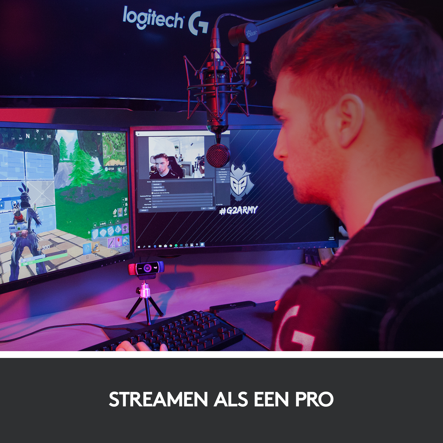 Logitech C922 Pro Stream Webcam - Afbeelding 2