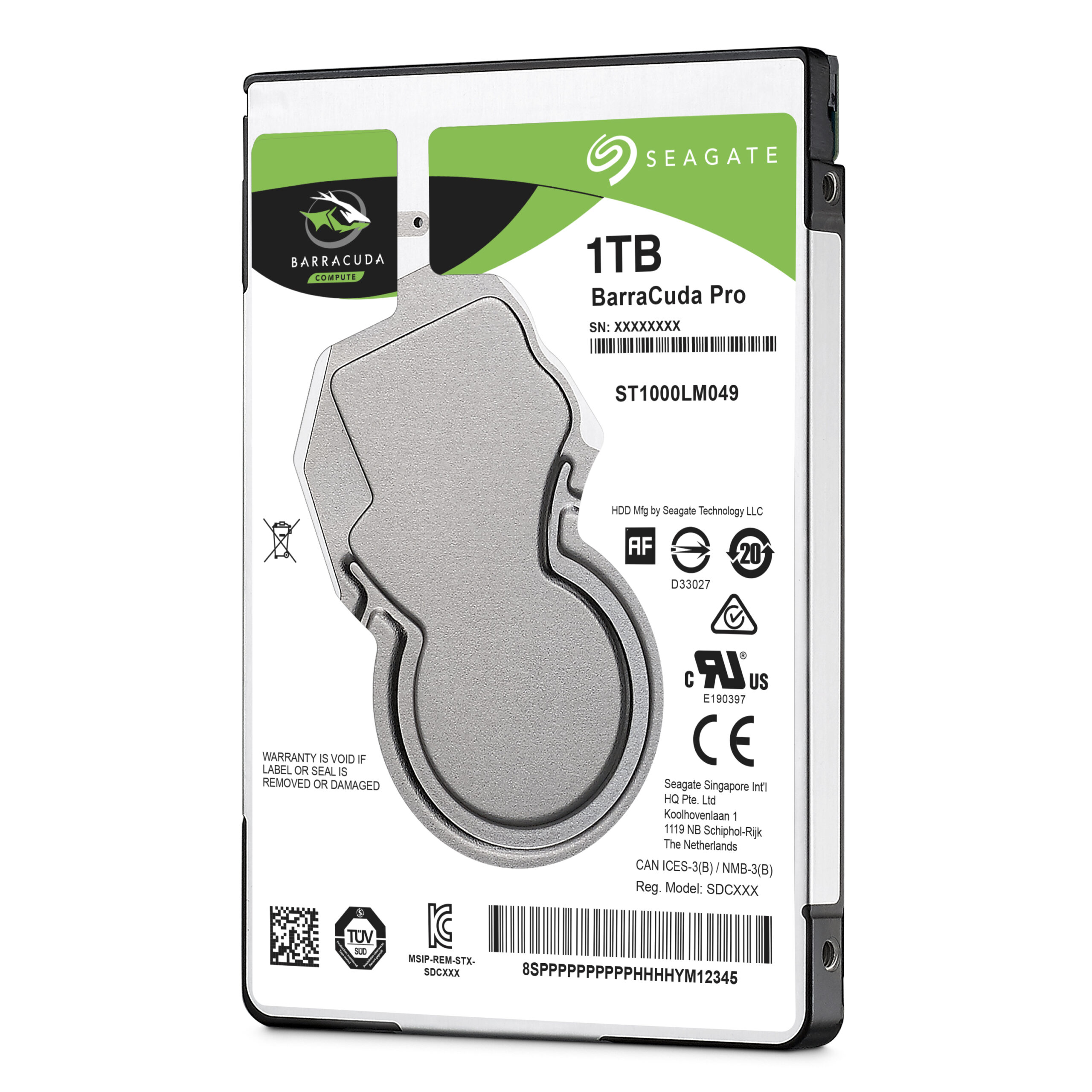 Seagate Barracuda Pro 2.5" 1 TB SATA III - Afbeelding 2