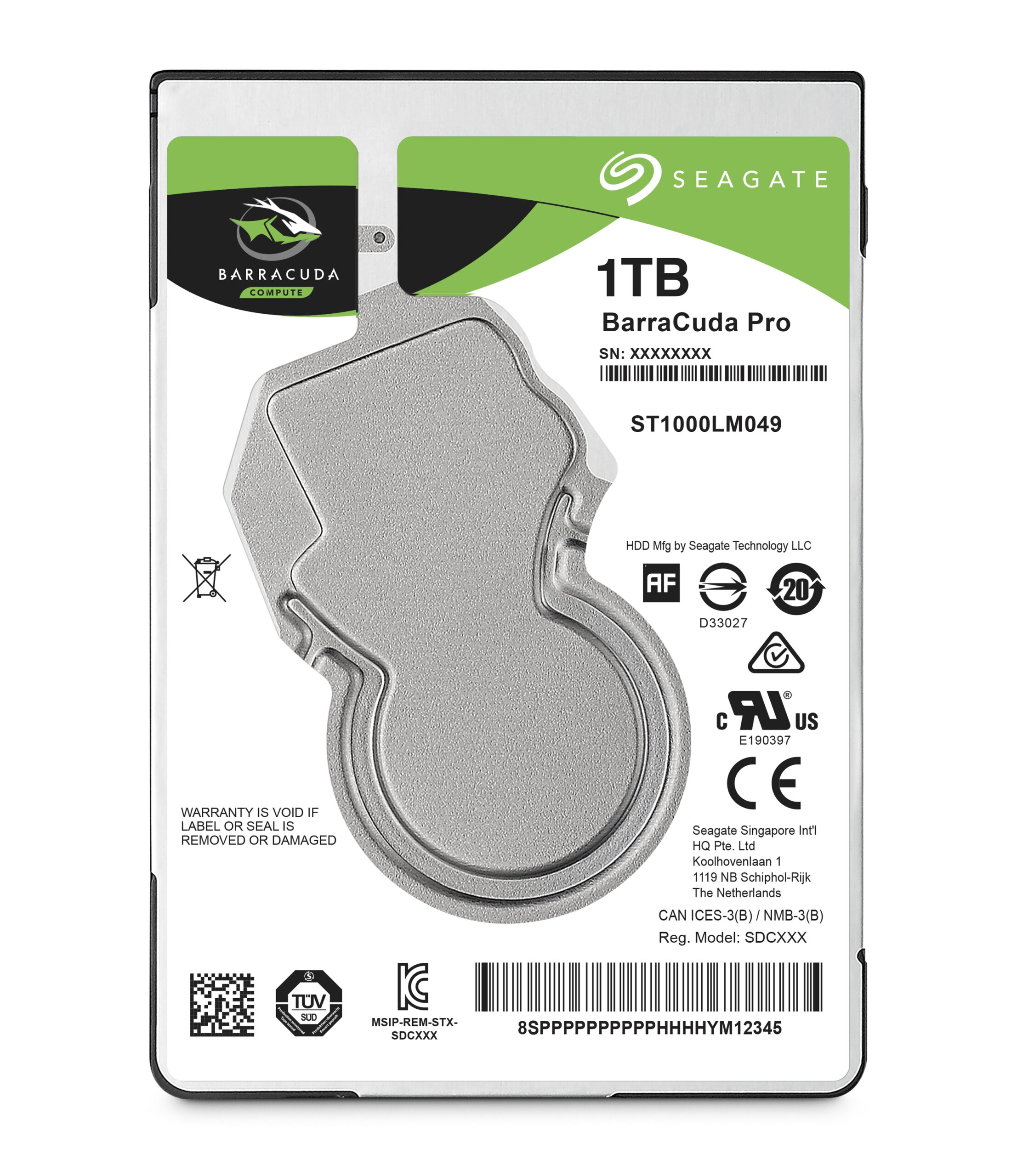 Seagate Barracuda Pro 2.5" 1 TB SATA III