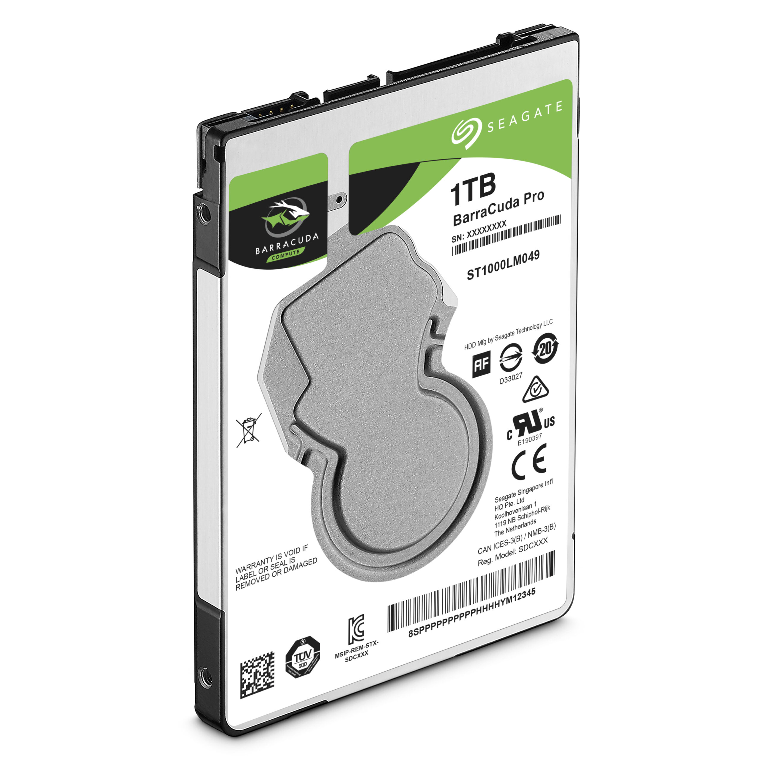 Seagate Barracuda Pro 2.5" 1 TB SATA III - Afbeelding 3