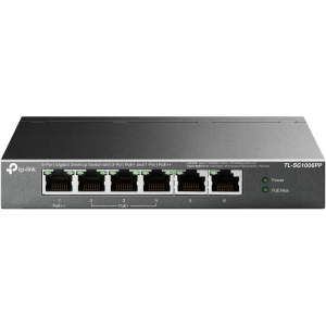 TP-Link TL-SG1006PP netwerk-switch Unmanaged Gigabit Ethernet (10/100/1000) Power over Ethernet (PoE) Grijs
