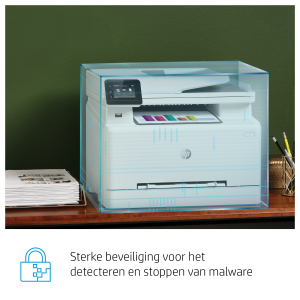 HP Color LaserJet Pro MFP M282nw, Printen, kopiëren, scannen, Printen via USB-poort aan voorzijde; Scannen naar e-mail; ADF voor 50 vel ongekruld