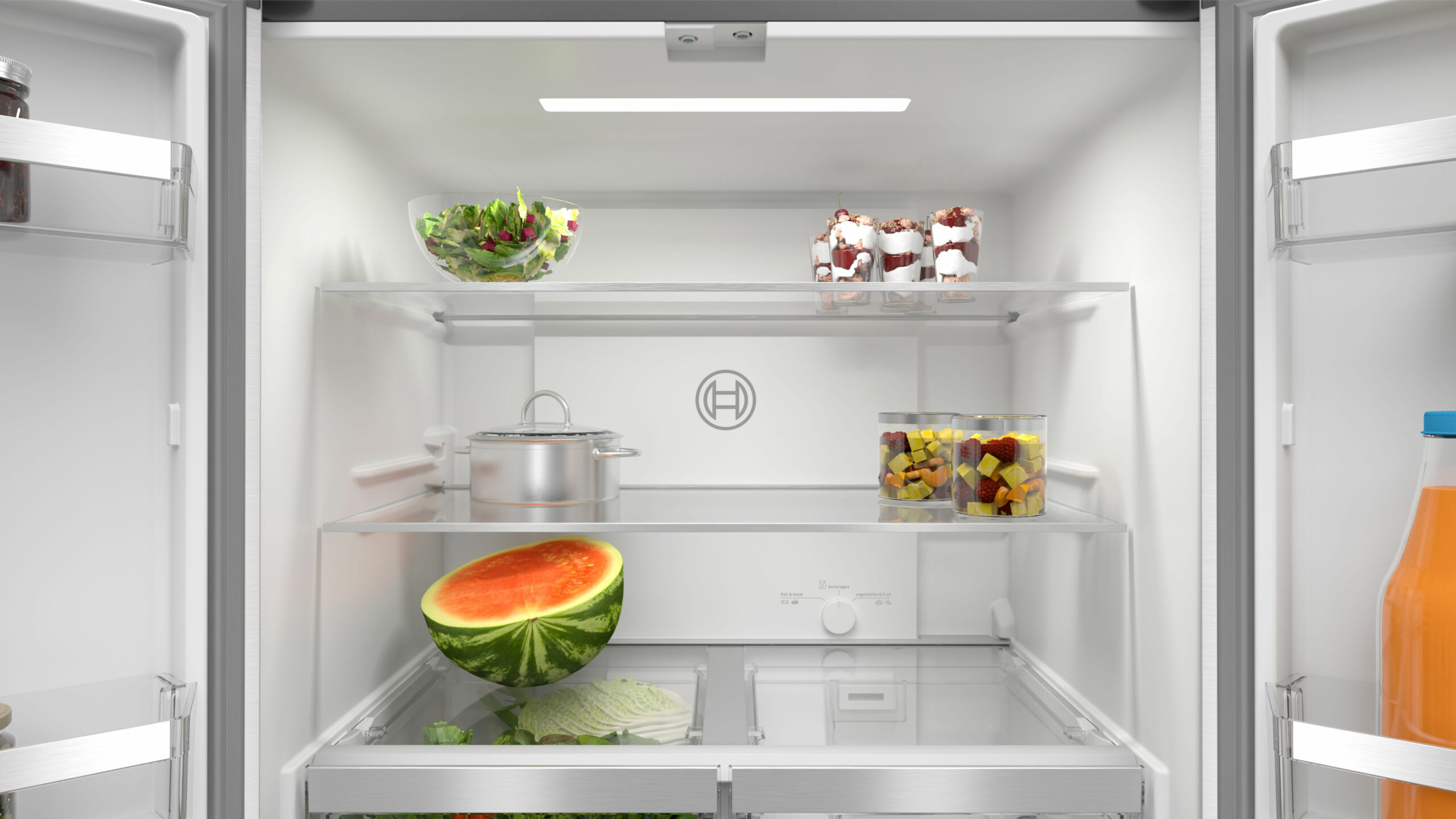 Bosch Serie 4 KMC85LBEA amerikaanse koelkast Vrijstaand 547 l E Zwart - Afbeelding 6