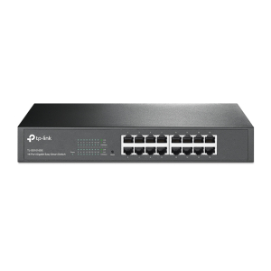 TP-Link TL-SG1016DE Managed L2 Gigabit Ethernet (10/100/1000) 1U Zwart