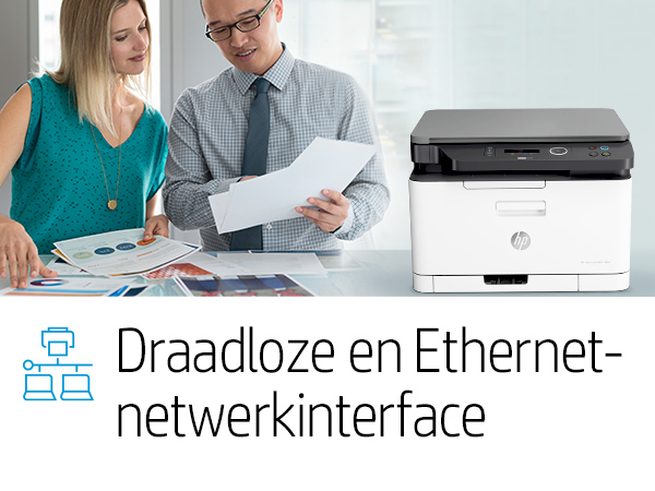 HP Color Laser MFP 178nw, Kleur, Printer voor Printen, kopiëren, scannen, Scans naar pdf - Afbeelding 4