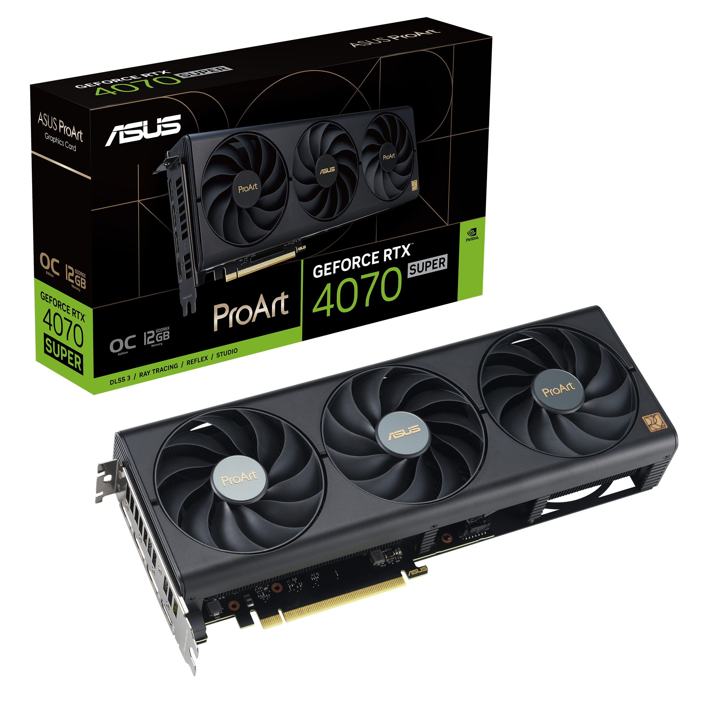 ASUS ProArt -RTX4070S-O12G NVIDIA GeForce RTX 4070 SUPER 12 GB GDDR6X - Afbeelding 8