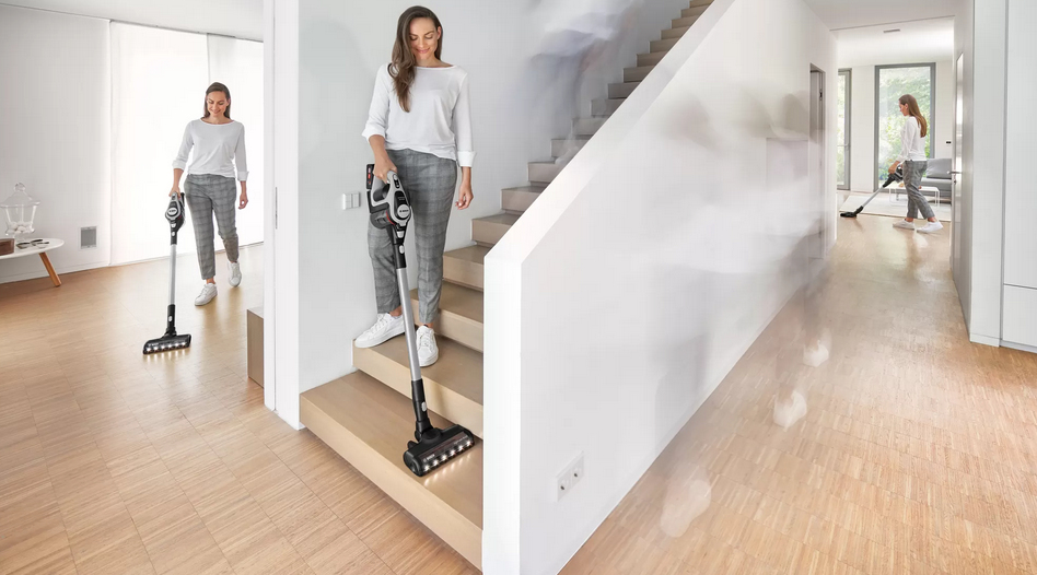 Bosch Serie 8 BCS8224WA handstofzuiger Zwart, Rood, Staal Zakloos - Afbeelding 12