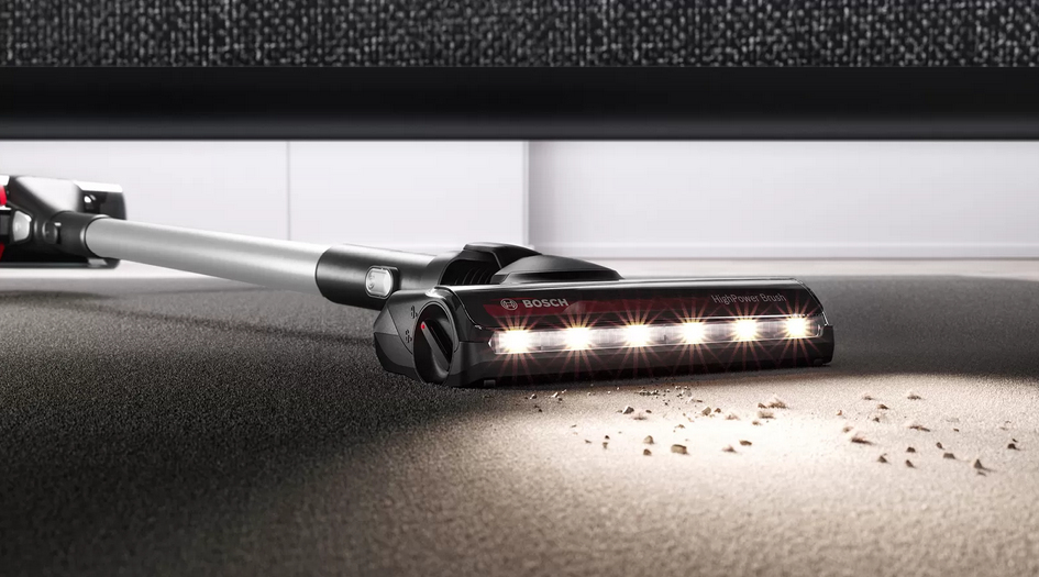 Bosch Serie 8 BCS8224WA handstofzuiger Zwart, Rood, Staal Zakloos - Afbeelding 11