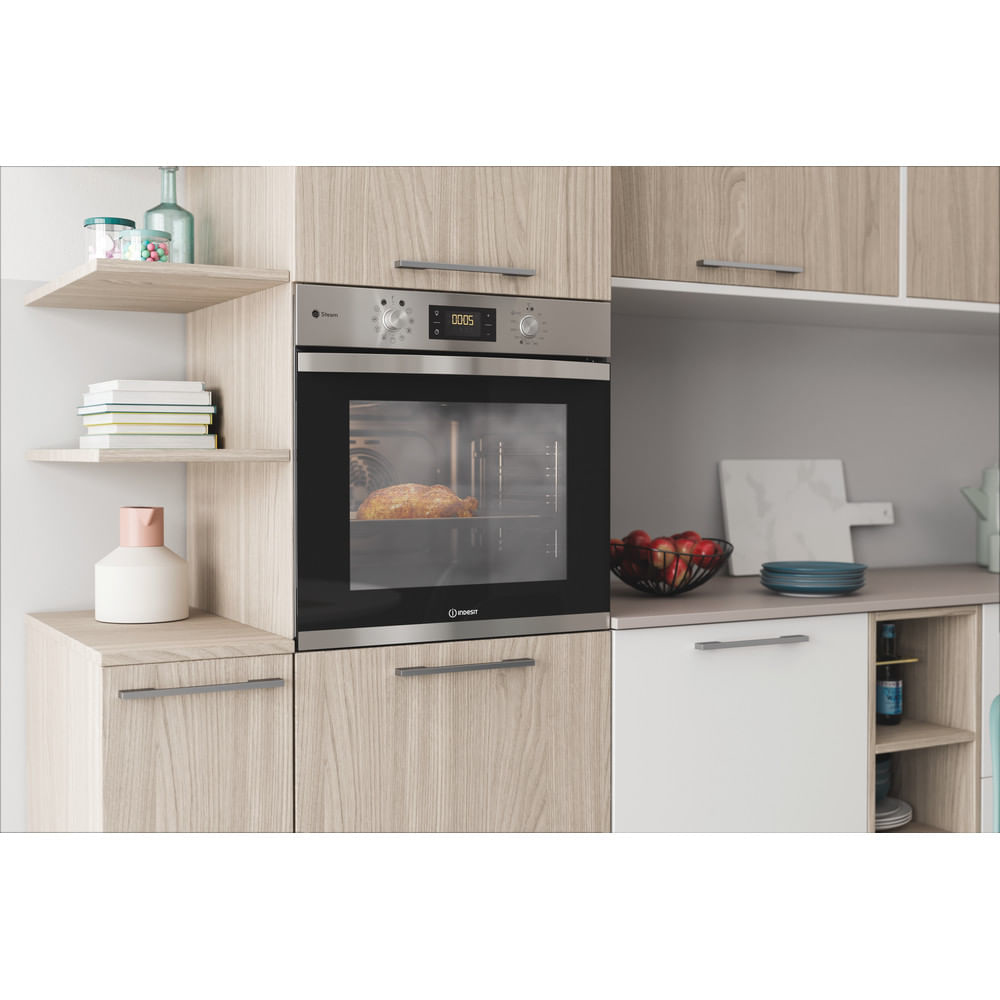 Indesit IFWS 3841 JH IX 71 l A+ Roestvrijstaal - Afbeelding 8