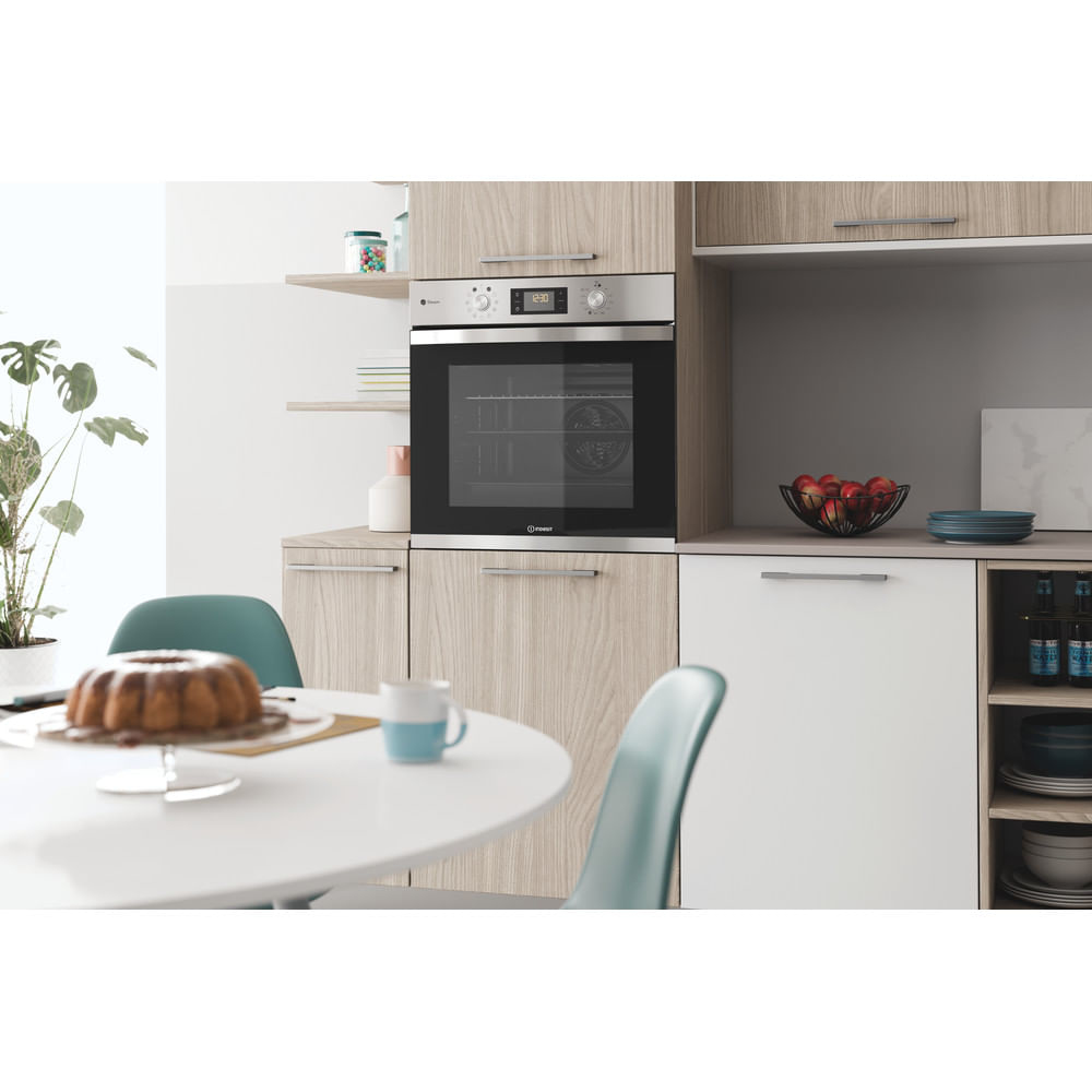 Indesit IFWS 3841 JH IX 71 l A+ Roestvrijstaal - Afbeelding 6