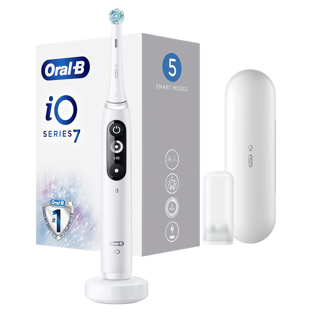 Oral-B iO 4210201362982 elektrische tandenborstel Volwassene Roterende tandenborstel Wit - Afbeelding 7