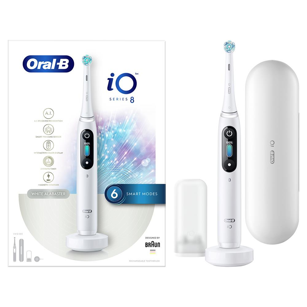 Oral-B iO 4210201363064 elektrische tandenborstel Volwassene Roterende tandenborstel Wit
