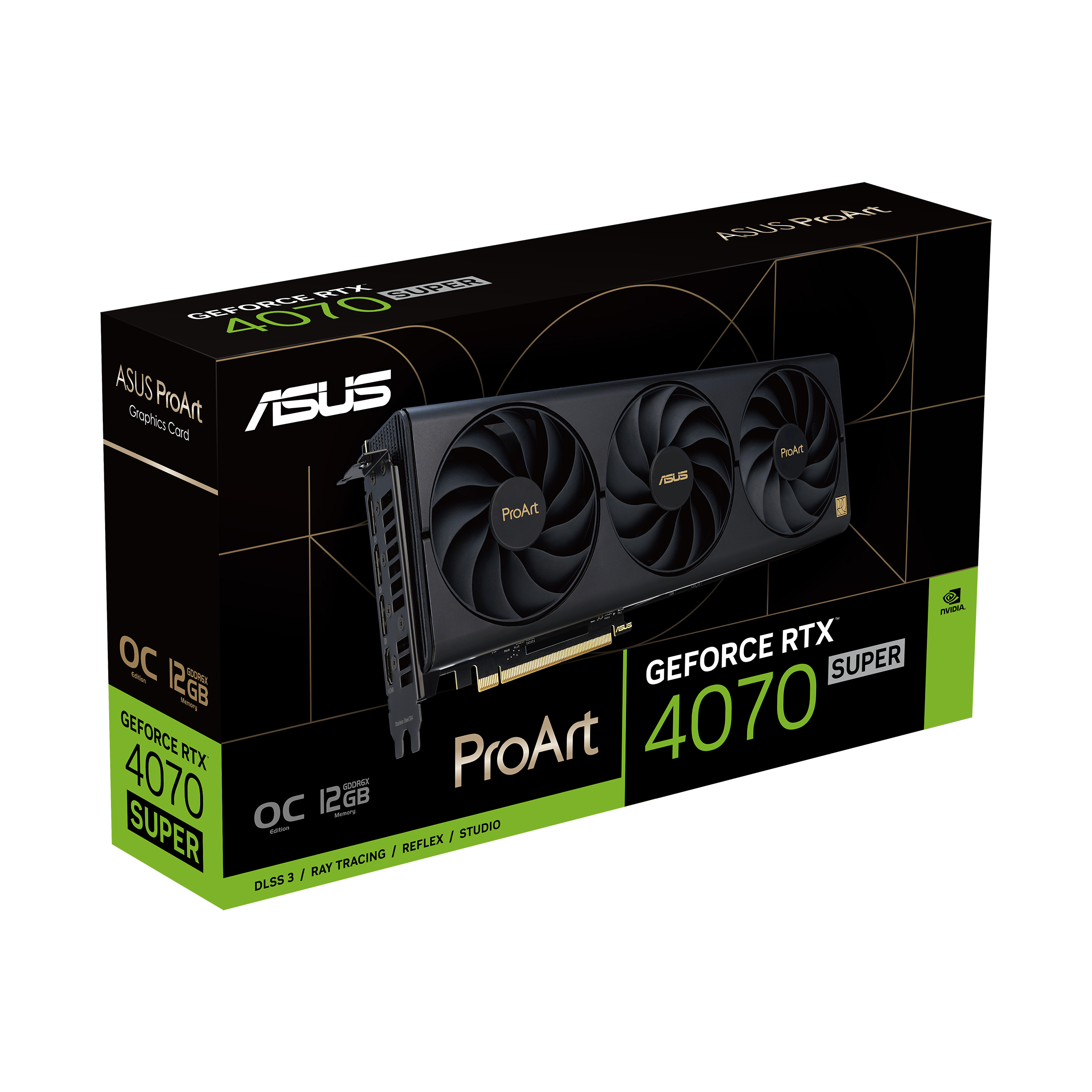 ASUS ProArt -RTX4070S-O12G NVIDIA GeForce RTX 4070 SUPER 12 GB GDDR6X - Afbeelding 6
