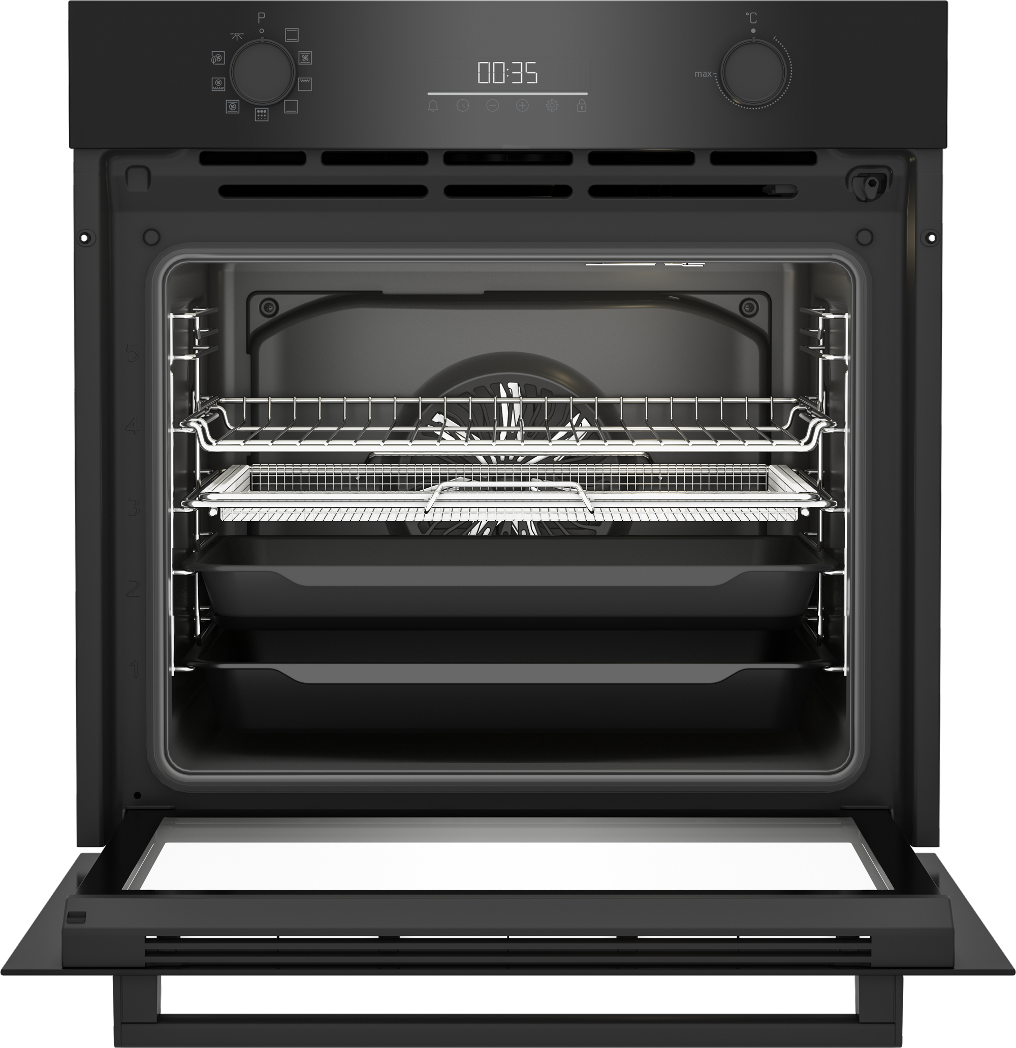 Beko BBIE123001BD oven 72 l A Zwart - Afbeelding 3