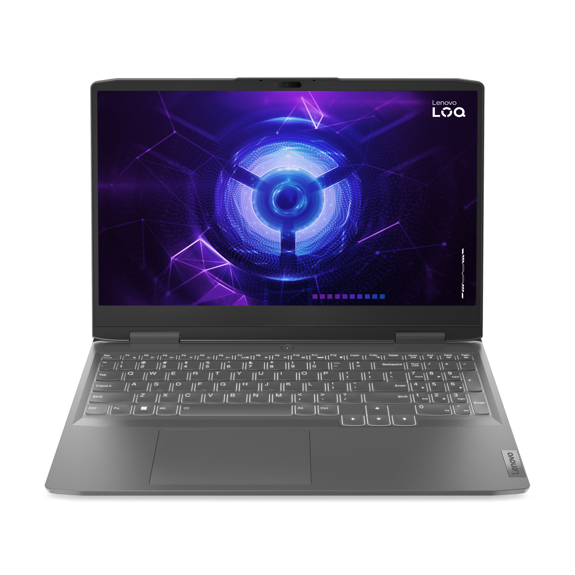 Lenovo LOQ Intel® Core™ i5 i5-13420H Laptop 39,6 cm (15.6") Full HD 16 GB DDR5-SDRAM 512 GB SSD NVIDIA GeForce RTX 4050 Wi-Fi 6 (802.11ax) Grijs