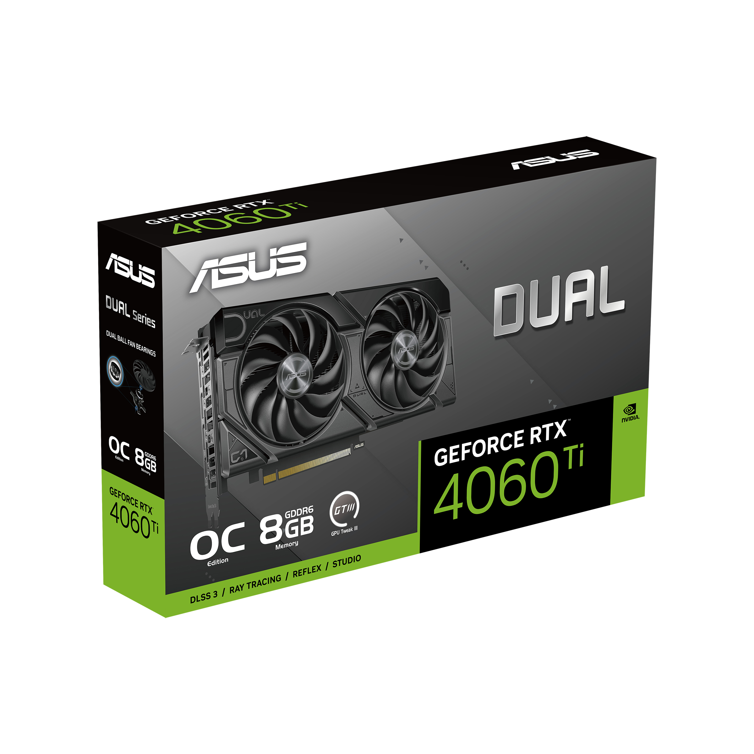 ASUS Dual -RTX4060TI-O8G-EVO NVIDIA GeForce RTX 4060 Ti 8 GB GDDR6 - Afbeelding 12