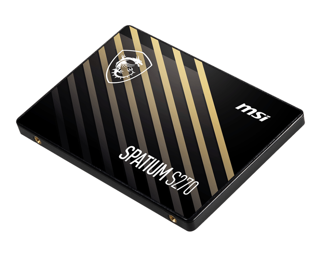 MSI SPATIUM S270 SATA 2.5 960GB internal solid state drive 2.5" SATA III 3D NAND - Afbeelding 3
