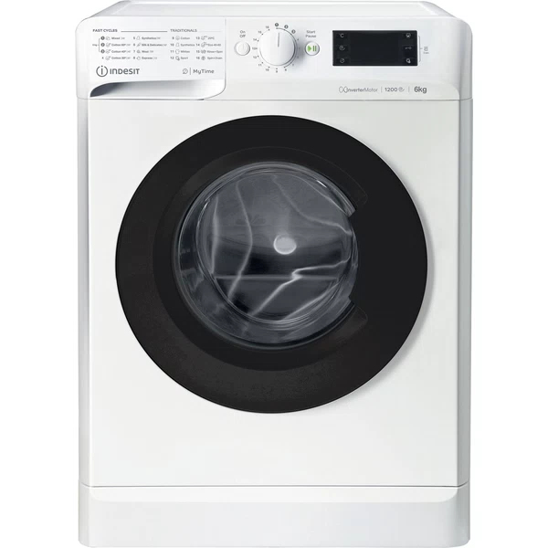 Indesit MTWSE 61294 WK EE wasmachine Voorbelading 6 kg 1200 RPM Wit - Afbeelding 2