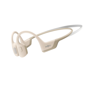 SHOKZ OpenRun Pro Hoofdtelefoons Draadloos oorhaak Sporten Bluetooth Beige