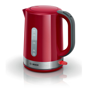 Bosch TWK6A514 waterkoker 1,7 l 2200 W Grijs, Rood