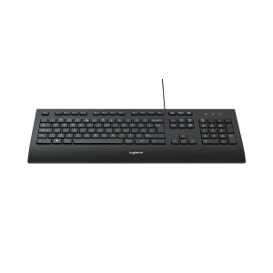Logitech K280E Pro f/ Business toetsenbord Kantoor USB QWERTY US International Zwart