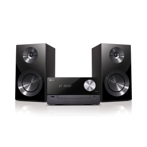 LG CM2460 home audio systeem Home audio-microsysteem 100 W Zwart