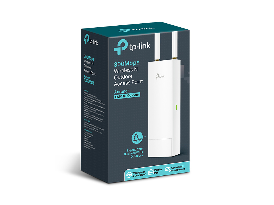 TP-Link Omada EAP110-Outdoor 300 Mbit/s Wit Power over Ethernet (PoE) - Afbeelding 4