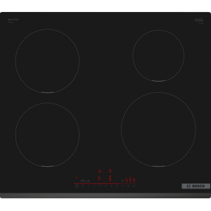 Bosch Serie 6 PIE631HB1E kookplaat Zwart Ingebouwd 60 cm Inductiekookplaat zones 4 zone(s)