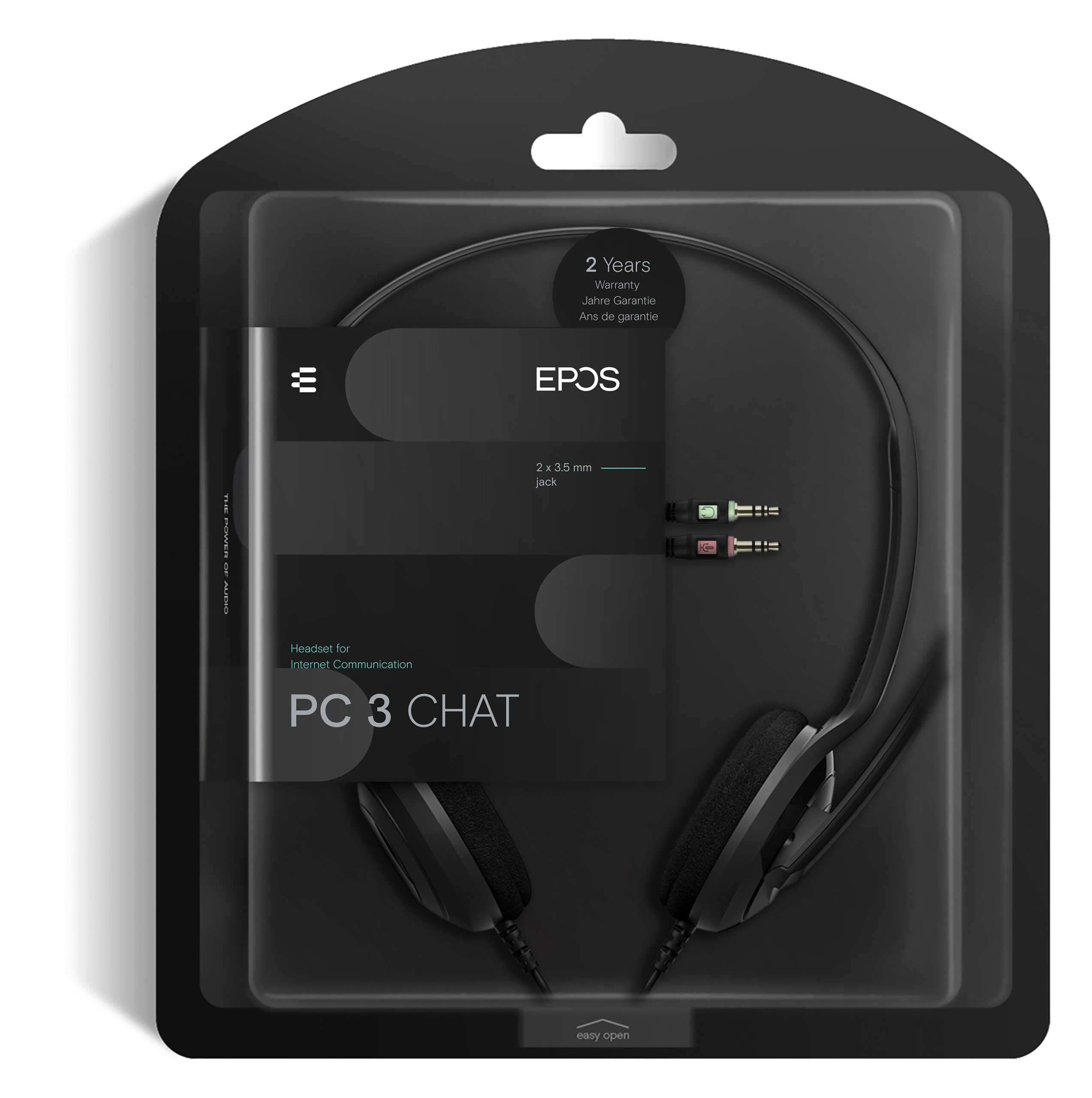 Sennheiser PC 3 CHAT Headset Bedraad Hoofdband Kantoor/callcenter Zwart - Afbeelding 11