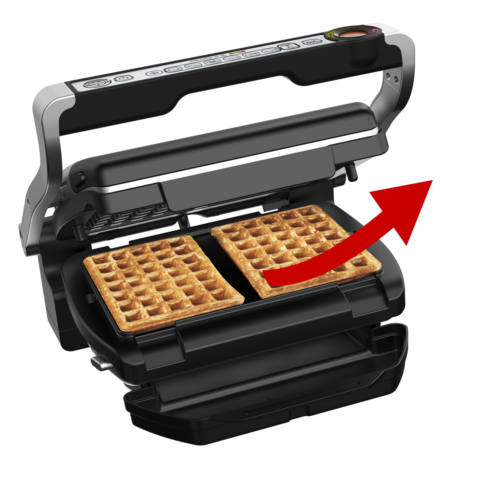 Tefal GC716D OptiGrill+ Wafel accessoire GC716D contactgrill - Afbeelding 3
