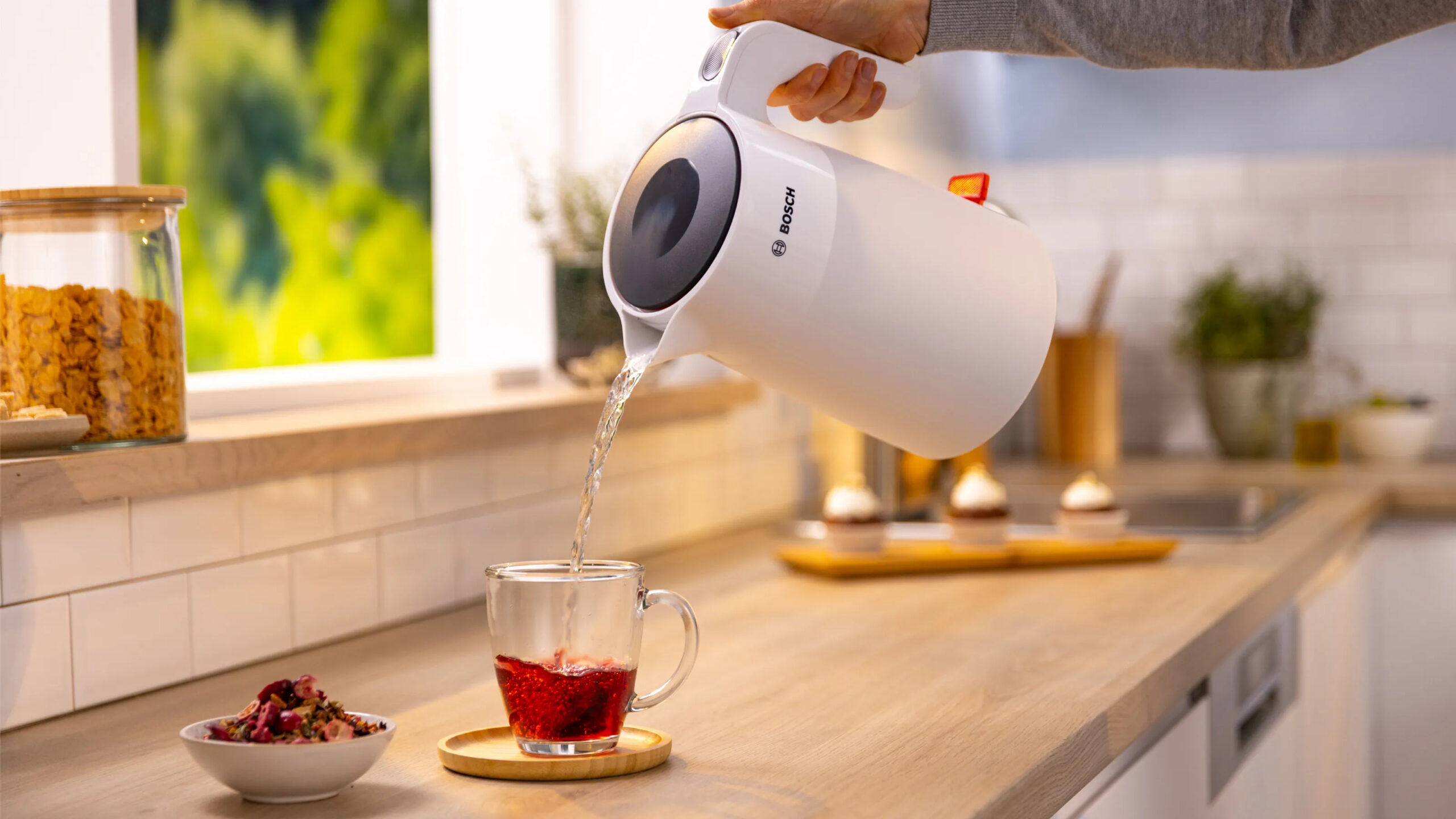 Bosch TWK2M161 waterkoker 1,7 l 2400 W Wit - Afbeelding 8