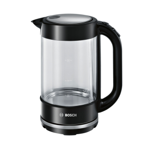 Bosch TWK70B03 waterkoker 1,7 l 2400 W Zwart, Transparant