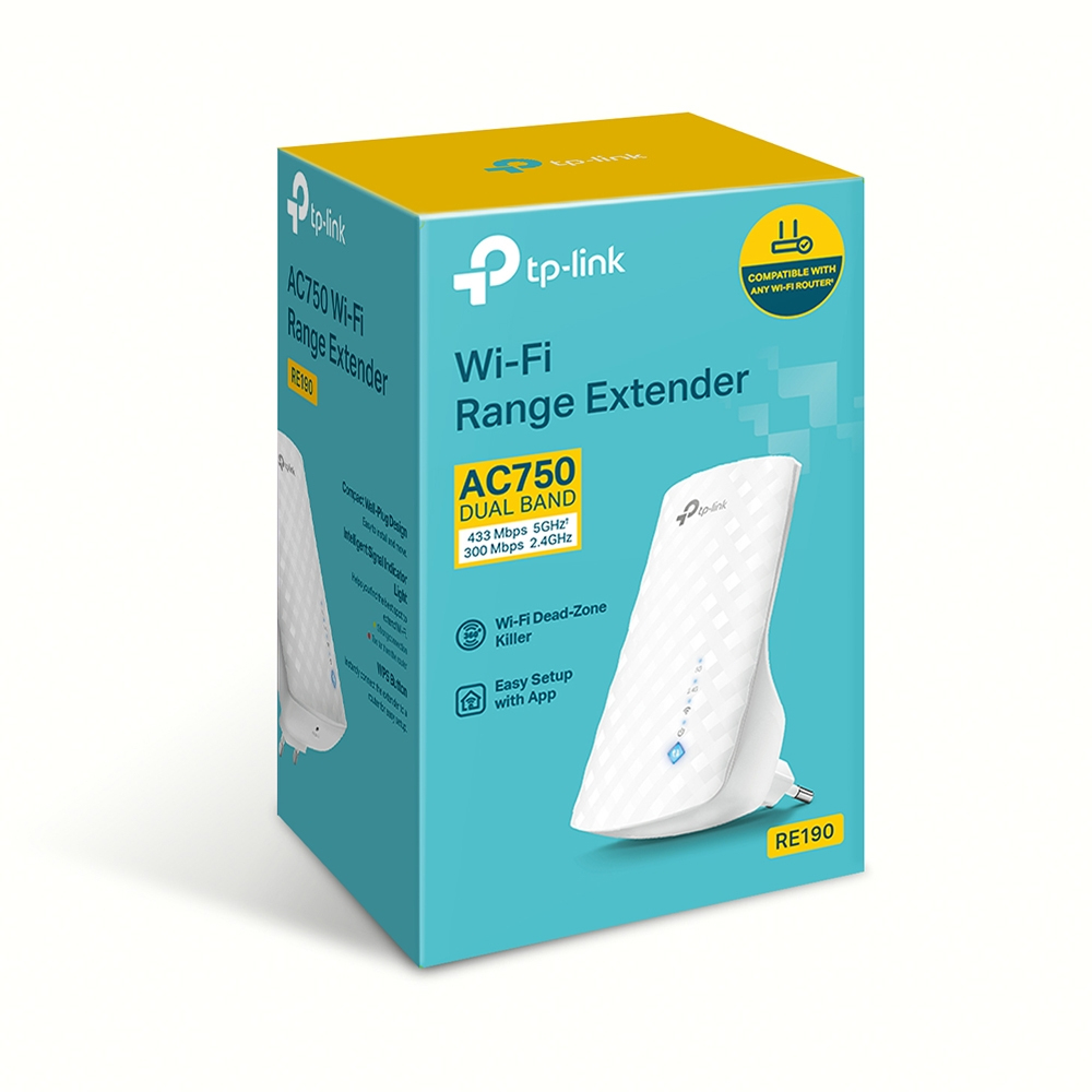 TP-Link RE190 netwerkextender Netwerkrepeater Wit - Afbeelding 5