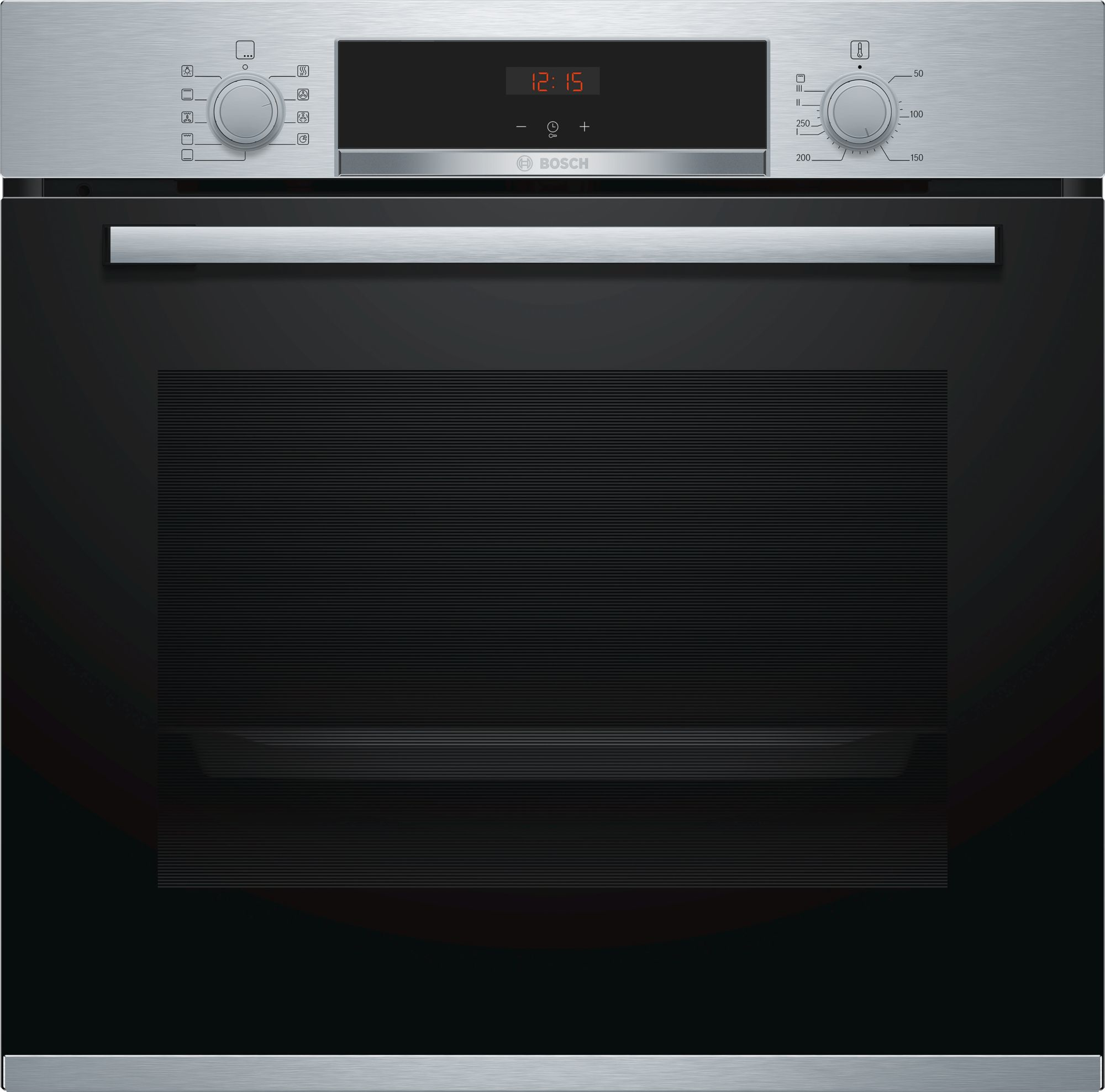 Bosch Serie 4 HBA534ES0 oven 71 l A Zwart, Roestvrijstaal