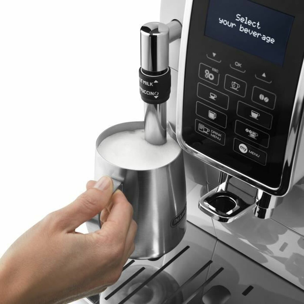 Volautomatische Espressomachine DeLonghi ECAM 350.35.SB Zilverkleurig - Afbeelding 2