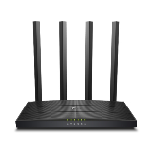 TP-Link Archer C6U draadloze router Gigabit Ethernet Dual-band (2.4 GHz / 5 GHz) Zwart